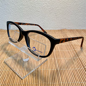 Modern Relax _ Black & Tortoise Matte _ 50-19-140 Side